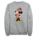 Men's Mickey & Friends Smiling Minnie Mouse Portrait  Adult Sweatshirt