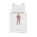 Men's Star Wars: The Rise of Skywalker Retro Sith Trooper  Adult Tank Top