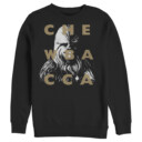 Men's Star Wars: The Clone Wars Chewbacca Text Overlay  Adult Sweatshirt