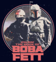 Men's Star Wars: The Book of Boba Fett Fennec and Boba Classic Circle  Adult T-Shirt