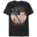 Men's Star Wars The Force Awakens Rey Jakku  Adult T-Shirt