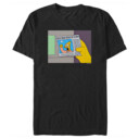 Men's The Simpsons Old Man Yells  Adult T-Shirt