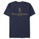 Men's Cruella House of Baroness London Logo Gold  Adult T-Shirt