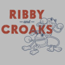 Men's Cuphead Ribby and Croaks Ready to Box  Adult T-Shirt