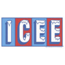 Men's ICEE Classic Red and Blue Logo  Adult T-Shirt