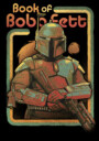 Men's Star Wars: The Book of Boba Fett Retro Portrait  Adult Long Sleeve Shirt