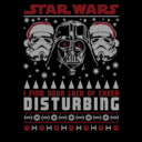 Men's Star Wars Ugly Christmas Lack Of Cheer Disturbing  Adult T-Shirt