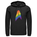 Men's Star Trek: Discovery Pride Delta Insignia  Adult Pull Over Hoodie