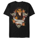 Men's Lion King Scar Surrounded By Idiots Tattoo  Adult T-Shirt