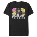 Men's Disney Princess Squares  Adult T-Shirt