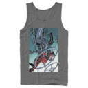 Men's Superman Robotic Fall  Adult Tank Top