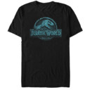 Men's Jurassic World: Fallen Kingdom Water Ripple Logo  Adult T-Shirt