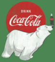 Men's Coca Cola Polar Bear  Adult T-Shirt