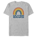Men's Outer Banks Rainbow Logo  Adult T-Shirt