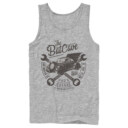 Men's Batman Bat Cave Dad's Garage  Adult Tank Top
