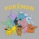 Men's Pokemon Eeveelutions  Adult Sweatshirt