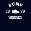 Men's Forrest Gump Cross Country Running Team  Adult T-Shirt