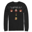 Men's Nintendo Legend of Zelda Take This  Adult Long Sleeve Shirt
