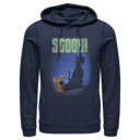 Men's Scooby Doo Dog Shadow  Adult Pull Over Hoodie