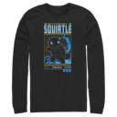 Men's Pokemon Squirtle Retro Grid  Adult Long Sleeve Shirt