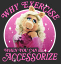 Men's The Muppets Why Exercise?  Adult T-Shirt