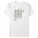 Men's Outer Banks Name Stack  Adult T-Shirt