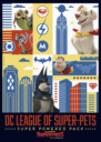 Men's DC League of Super-Pets Super Powered Pack Panels  Adult T-Shirt