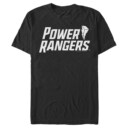 Men's Power Rangers Classic Lightning Bolt Logo  Adult T-Shirt