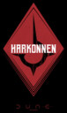 Men's Dune Red Harkonnen Emblem  Adult T-Shirt