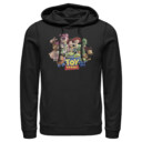 Men's Toy Story Character Logo Scene  Adult Pull Over Hoodie