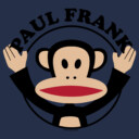Men's Paul Frank Julius Circle  Adult T-Shirt