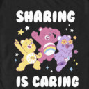 Men's Care Bears Sharing Is Caring Bears  Adult T-Shirt