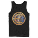 Men's Marvel Eternals Group Gold Badge  Adult Tank Top