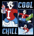 Men's ICEE Bear Cool and Chill Action Panels  Adult T-Shirt