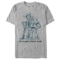 Men's Toy Story Woody and Buzz Friends  Adult T-Shirt