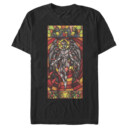 Men's Star Trek: Discovery Angel Stained Glass Print  Adult T-Shirt