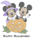 Men's Mickey & Friends Mousey Halloween  Adult T-Shirt