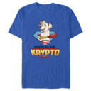 Men's DC League of Super-Pets Krypto Superman's Best Friend  Adult T-Shirt