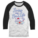 Men's Pocahontas Percy Living Best Life  Adult Baseball Tee