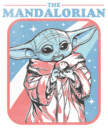 Men's Star Wars: The Mandalorian Fourth of July Grogu Stars and Stripes  Adult T-Shirt