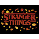 Men's Stranger Things Autumn Logo  Adult T-Shirt