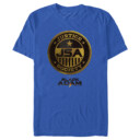 Men's Black Adam Superhero Group  Adult T-Shirt