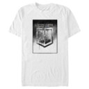 Men's Zack Snyder Justice League Boxed Badge Logo  Adult T-Shirt