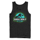 Men's Jurassic World: Fallen Kingdom T. Rex Spray Paint Logo  Adult Tank Top