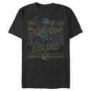 Men's Jurassic World: Camp Cretaceous Retro Raptor Squad  Adult T-Shirt