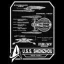 Men's Star Trek: Discovery Shenzhou NCC-1227  Adult T-Shirt
