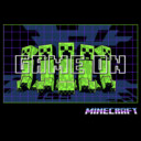 Men's Minecraft Creepers Game On  Adult T-Shirt