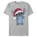 Men's Lilo & Stitch Santa Surprise  Adult T-Shirt