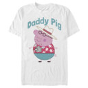 Men's Peppa Pig Daddy Pig Tourist  Adult T-Shirt