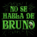 Men's Encanto No Se Habla De Bruno Green Text  Adult T-Shirt